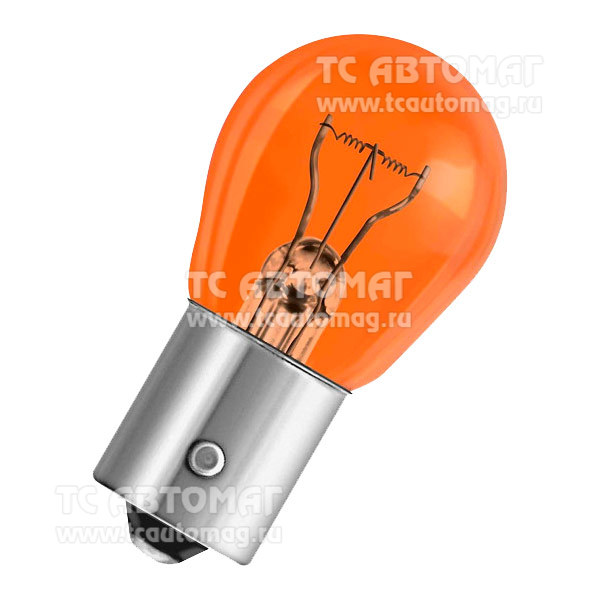 Лампа 12V 21 W желтая 
