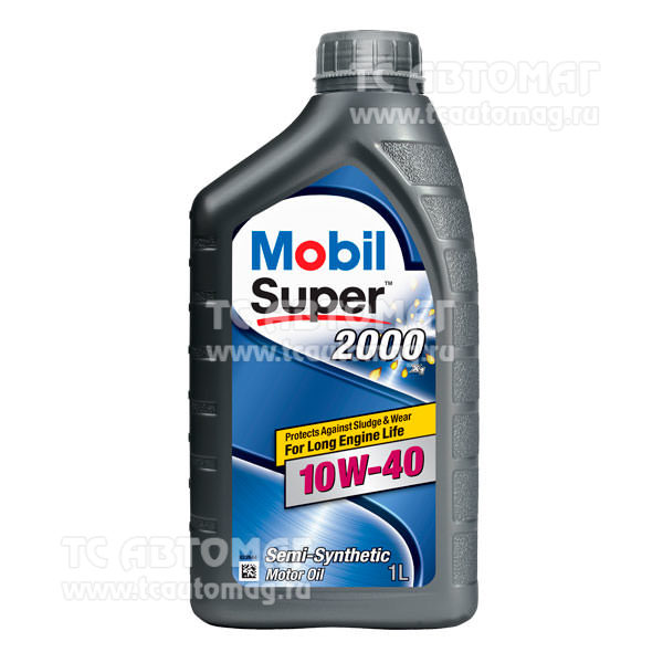 Масло MOBIL Super 2000 Х1 п/синтетика 10W40 1л. ACEA A3/B3, API SN/CF 152569