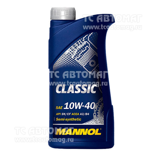 Масло Mannol Classic SAE 10W40 1л. (1100)