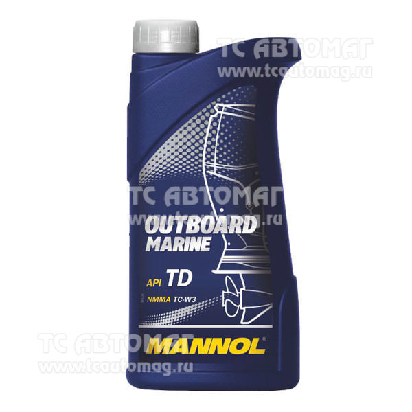 Масло Mannol  OUTBOARD MARINE для лодок 1л. TC-W3 / 7207 (1412)