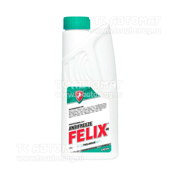 Антифриз FELIX PROLONGER-45 (зеленый) 1 кг,  г.Дзержинск