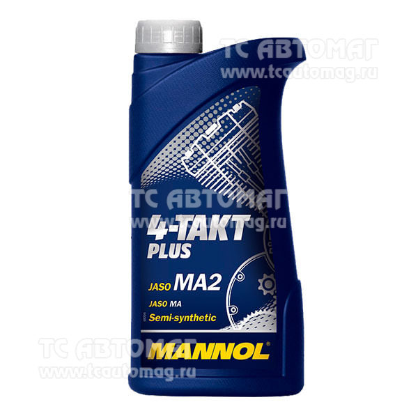 Масло Mannol 4-TAKT PLUS (п/синт.) 1л. (1400)