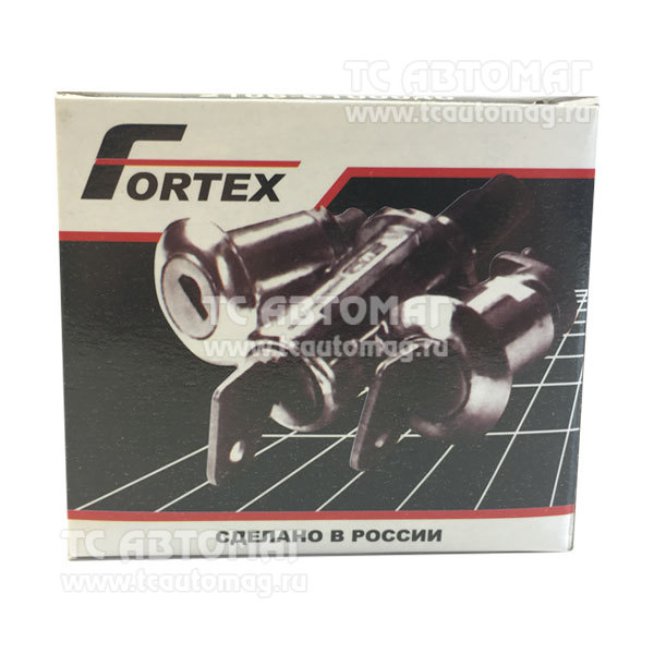 Замок багажника 2101+личинки замков 6100040-20 (Fortex)