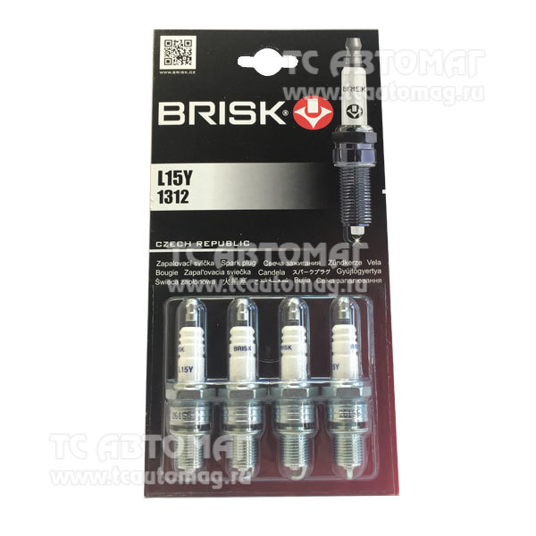 Свечи Brisk L15Y- J new Classic 1312