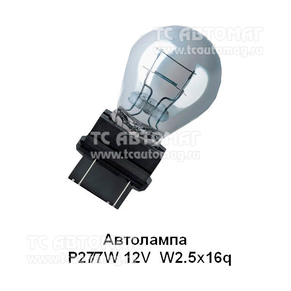 Лампа 12V 27/7W (двухнит.) ук.поворота Elektra 4000