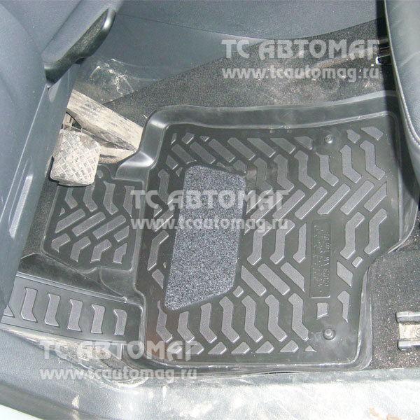 Коврики салона VW Tiguan 2007- 3D подпят 62023 Aileron