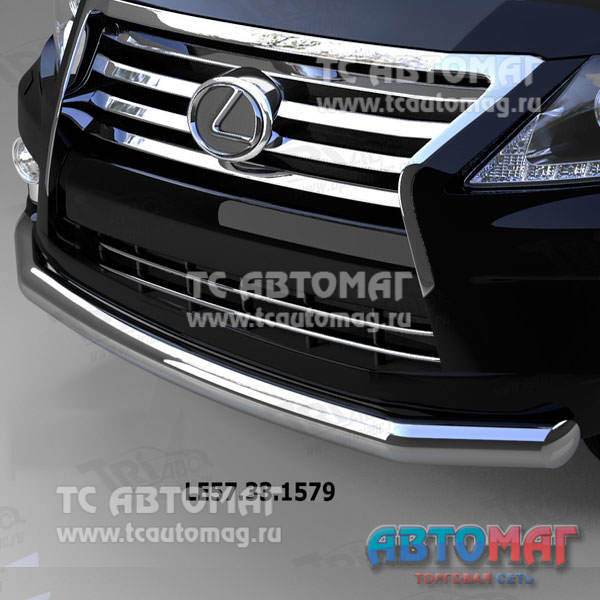 Защита переднего бампера Lexus LX570 2014- d76 LE57.33.1579