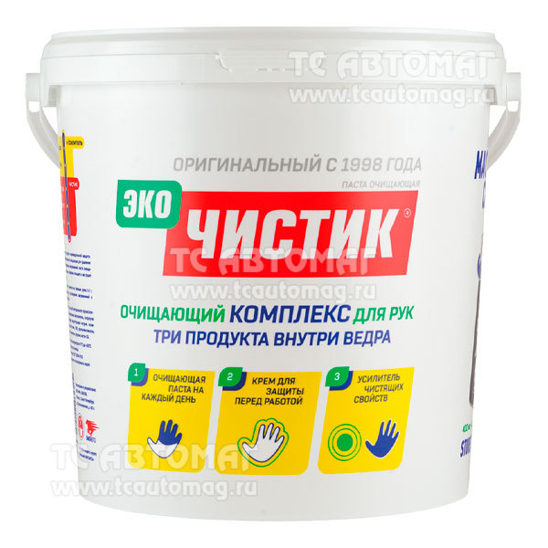Средство для чистки рук 11л ведро Эко Чистик (6802)