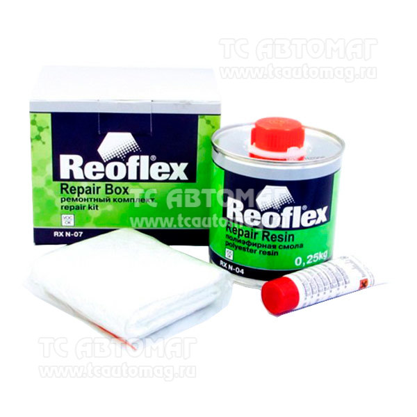 Набор для ремонта пластика (бампера) REOFLEX RX N-07/50