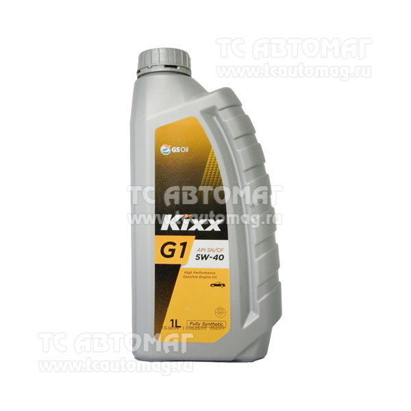 Масло Kixx G1 SP 5W40 1л. синтетика L2102AL1E1