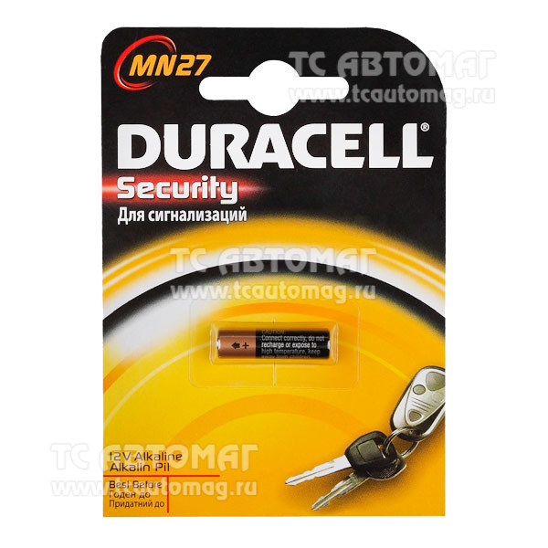 Батарейка DURACELL  A27 (MN27)