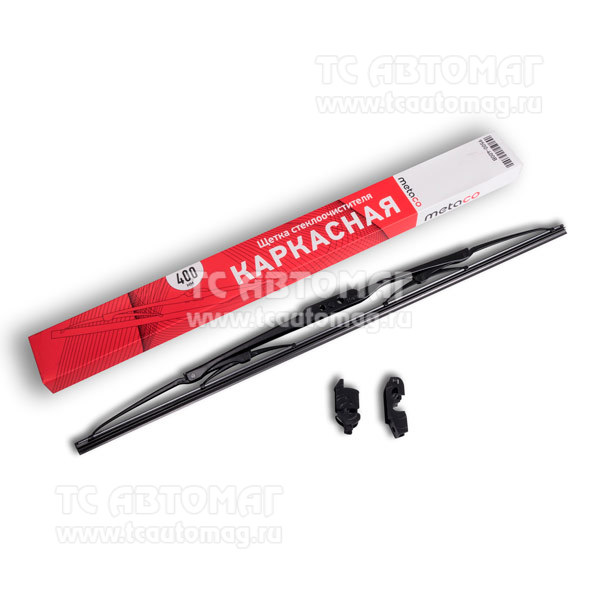 Щетка стеклоочистителя каркасная под крюк T400 (9500-400В) (400мм) Metaco