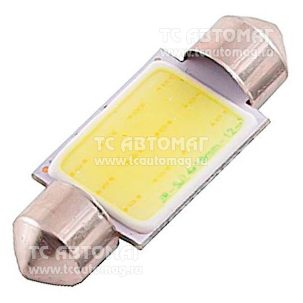 Светодиод 12V/6W T11 1СOB 36мм салон белый  SKYWAY S08201153_1
