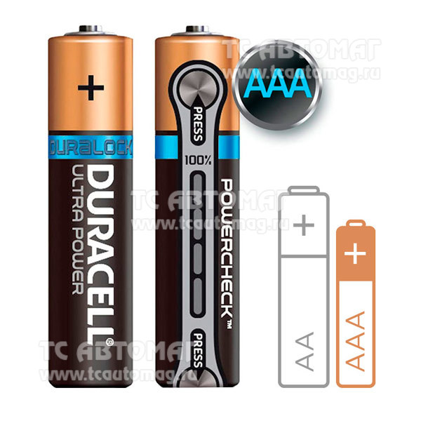 Батарейка DURACELL  AAA UltraPower  (1шт)  K12