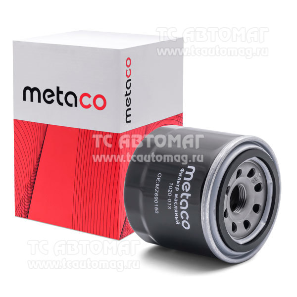 Фильтр масляный Мetaco 1020-013, OEM MZ690150 Mitsubishi, Kia Ceed (2007-2012), Mitsubishi Lancer (CS/Classic) (2003-2008)