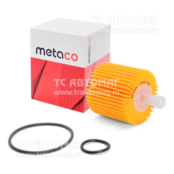 Фильтр масляный Мetaco 1020-026, OEM 04152YZZA1 Toyota, Toyota Corolla E15 (2006-2013), Toyota Camry V40 (2006-2011)