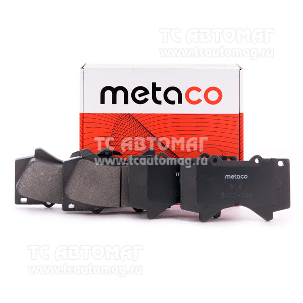 Колодки тормозные перeдние Metaco 3000-049, OEM 446560280 Toyota, Toyota Land Cruiser (200) (2008>), Lexus LX 570 (2007>)