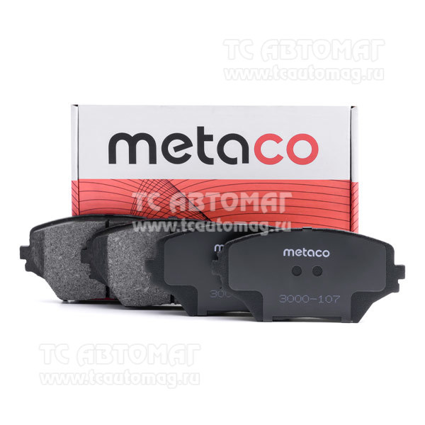 Колодки тормозные перeдние Metaco 3000-107, OEM 446542071 Toyota, Toyota RAV 4 (2000-2005)