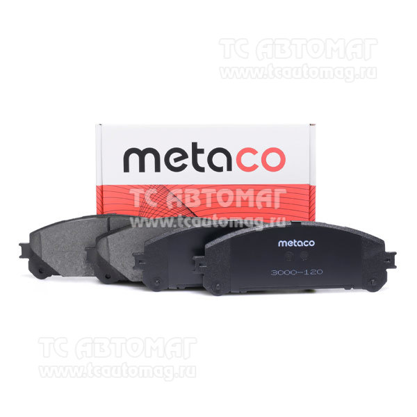 Колодки тормозные перeдние Metaco 3000-120, OEM 446548150 Toyota, Toyota RAV 4 (2013>), Lexus RX 350/450H (2009-2015)