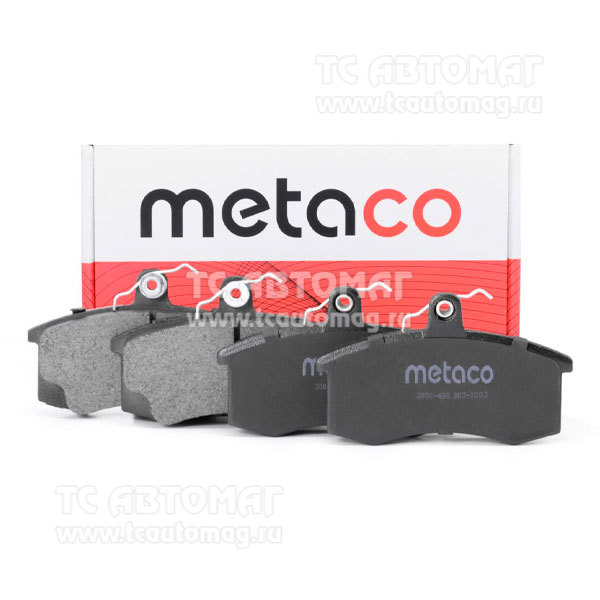 Колодки тормозные перeдние Metaco 3000-488, OEM 21100350108900 VAZ, VAZ Lada Kalina (2004-2013), VAZ Lada Granta (2011>)