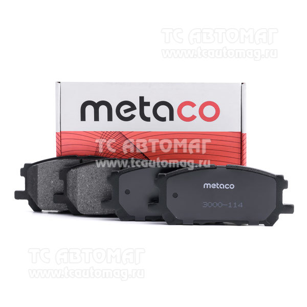 Колодки тормозные перeдние Metaco 3000-114, OEM 446548100 Toyota, Lexus RX 300/330/350/400h (2003-2009)