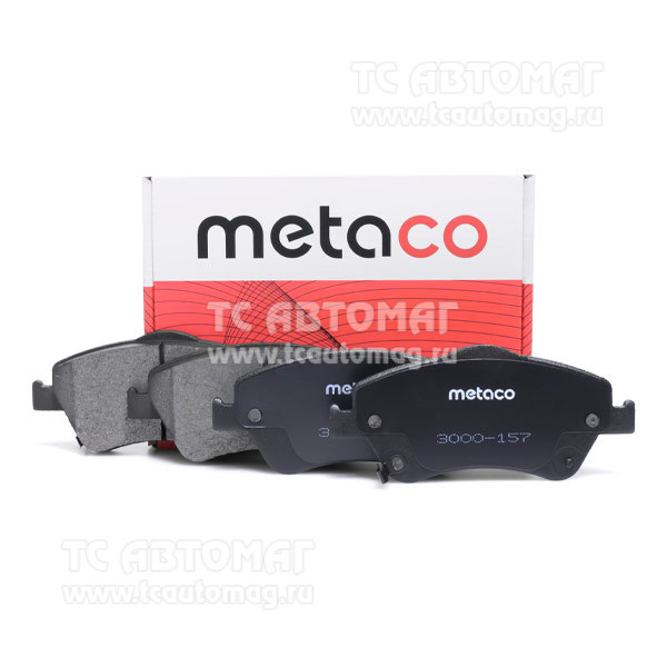 Колодки тормозные перeдние Metaco 3000-157, OEM 446502200 Toyota, Toyota Corolla E15 (2006-2013), Toyota Auris (E15) (2006-2012)