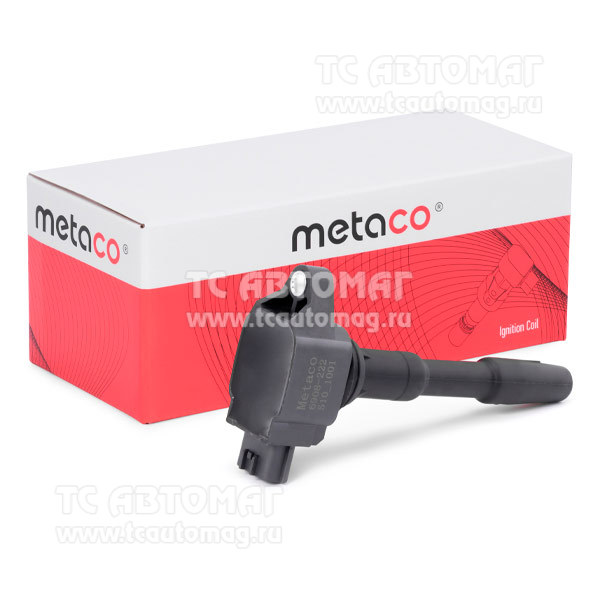 Катушка зажигания Metaco 6908-222, OEM 224332428R Renault, Renault Duster 2012>, Renault Kaptur 2016>, VAZ Lada X-Ray 2016>, Renault Megane IV 2016>, Renault Kadjar 2015>, Renault Clio IV 2012>