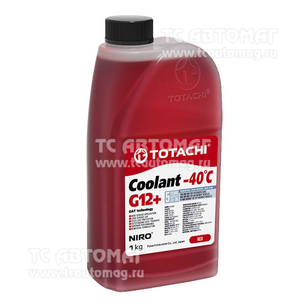 Антифриз Totachi NIRO COOLANT Red -40c  1кг