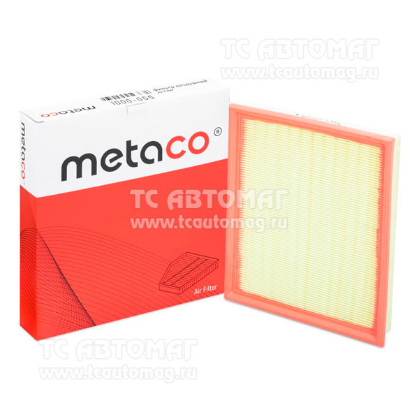 Фильтр воздушный Мetaco 1000-055, OEM 834251 GM, Daewoo Nexia (1995-2016), Opel Kadett E (1984-1992)