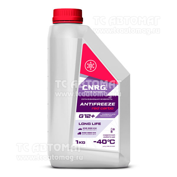 Антифриз C.N.R.G. N-Freeze Red Carbo G12+  1 кг CNRG-167-0001P (уп.12)