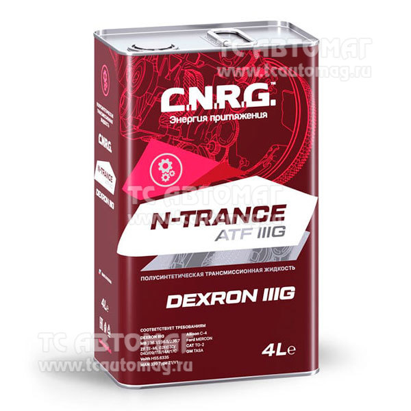 Масло C.N.R.G. трансмиссионное N-Trance ATF IIIG 4л п/синт CNRG-048-0004  (уп.4)