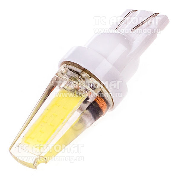 Светодиод 12V/5W T10 COB NEW б/ц белый SKYWAY S08201240_1