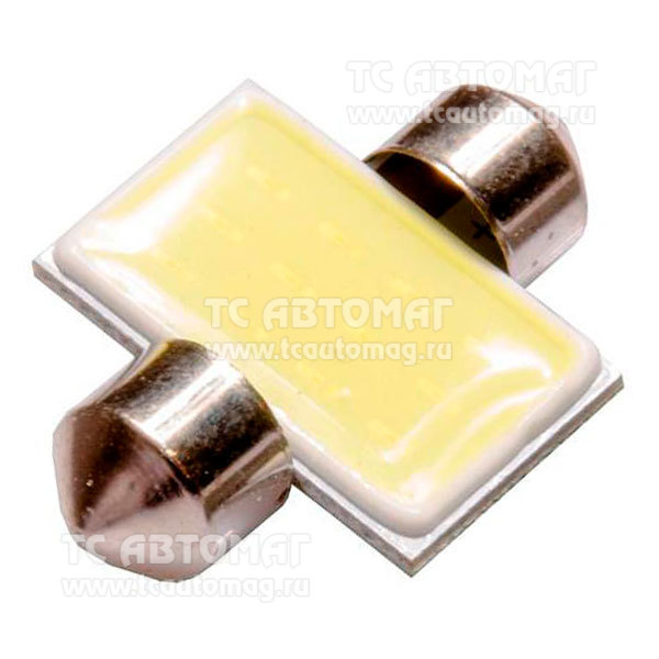 Светодиод 12V/6W T11 1COB 31мм белый SKYWAY S08201152_1