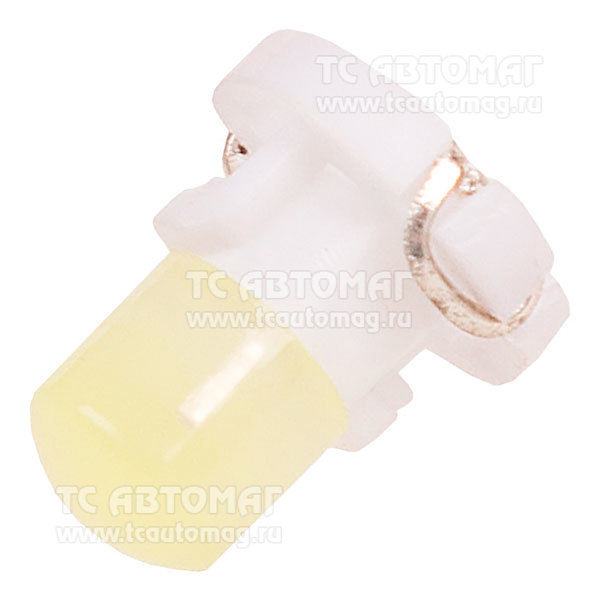 Светодиод 12V/5W T3 1COB 1-конт белый SKYWAY S08201391