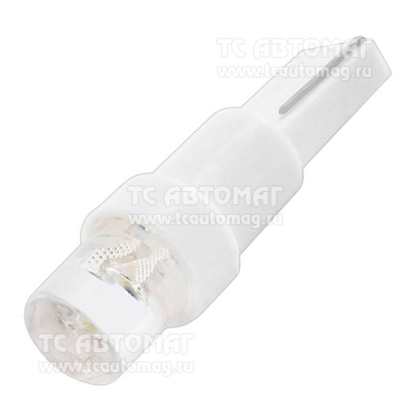 Светодиод 12V T5 1LED 1-конт белый SKYWAY S08201379