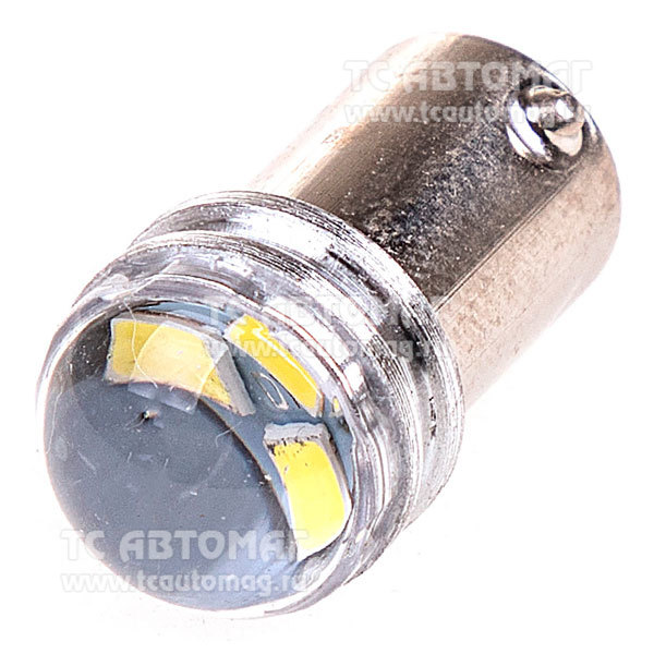 Светодиод 24V/4W T8,5 3SMD 1конт белый SKYWAY S08201418