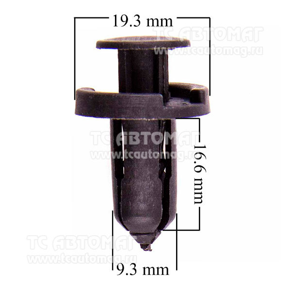 Пистон крепёжный 049 HONDA/ MITSUBISHI/ NISSAN для бампера (min25) SKYWAY S05601049