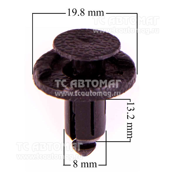 Пистон крепёжный 034 NISSAN FX35/ FX45/ M35/ M35X/ M37/ M37S, NISSAN JUKE/ MICRA/ NOTE/ ATLAS/ ELGRAND (min25) (OEM: 11296-AG000, KJ-1465) SKYWAY S05601034