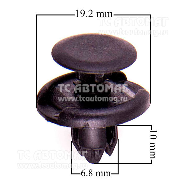 Пистон крепёжный 006 TOYOTA/ AVENSIS/ CAMRY/ SUZUKI/ GRAND VITARA/ SX4 NISSAN/ PRIMERA HONDA/ ACCORD (min25) (OEM: 01553-09191, 09409-07332, 90467-07164, KJ-346) SKYWAY S05601006