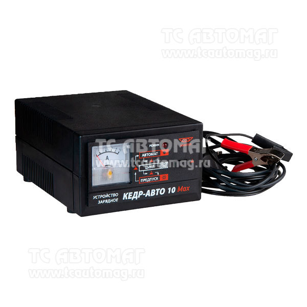 Зарядное устройство  АКБ  10А 12V Кедр-авто Max 4 603 823 007 322