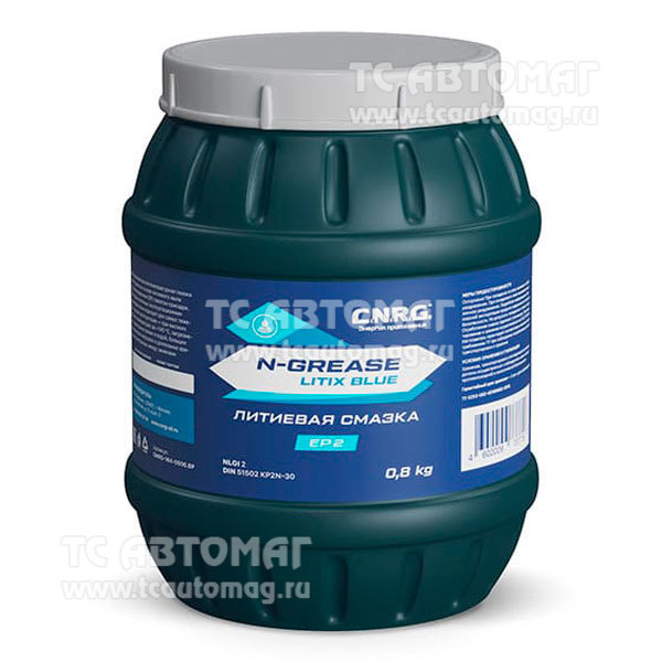 Смазка N-Grease Litix Blue EP2 0.8кг пластик. банка C.N.R.G. CNRG-164-0000.8 (коробка 8шт.)