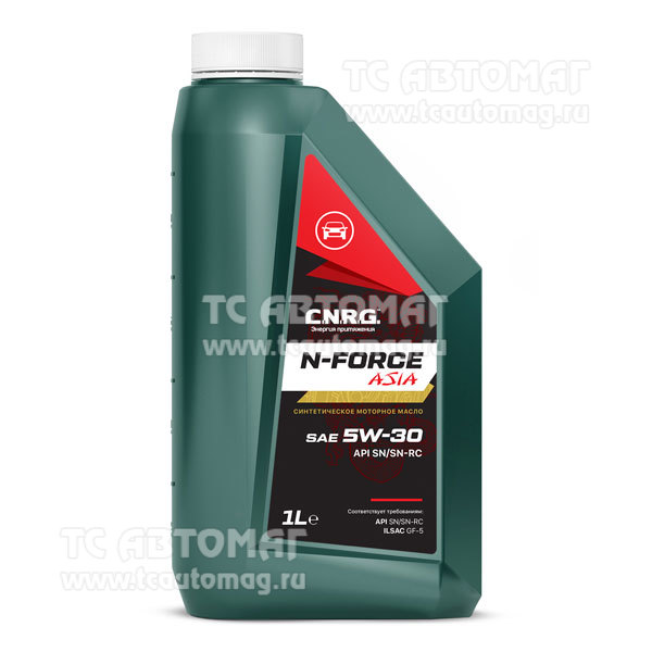 Масло C.N.R.G. N-Force Asia 5W-30 1л синт API SN/SN-RC (пластик), ILSAC GF-5 CNRG-199-0001P (уп.12)