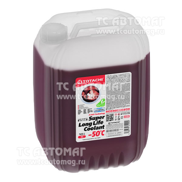 Антифриз Totachi SLL Red -50c 10л